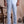 Seersucker White+Navy Cotton Tailoring Pants