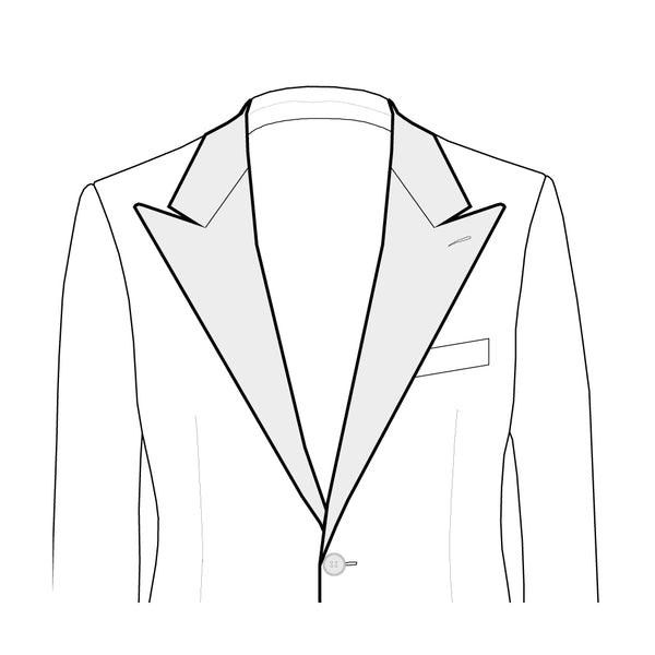 Punta de lanza - Chaqueta falso 3 botones