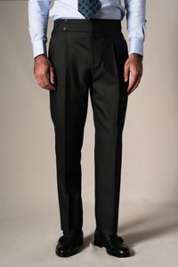 Dark Green Herringbone Suit - Traje a medida BUND