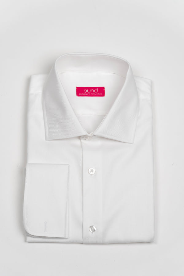 Camisa Twill Blanca - Camisa BUND