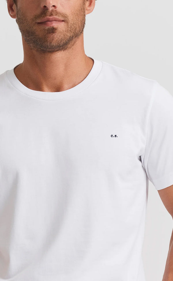 White O-neck Cotton T-Shirt (Son of a Tailor) - Camisa BUND