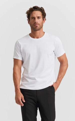 White O-neck Cotton T-Shirt (Son of a Tailor) - Camisa BUND