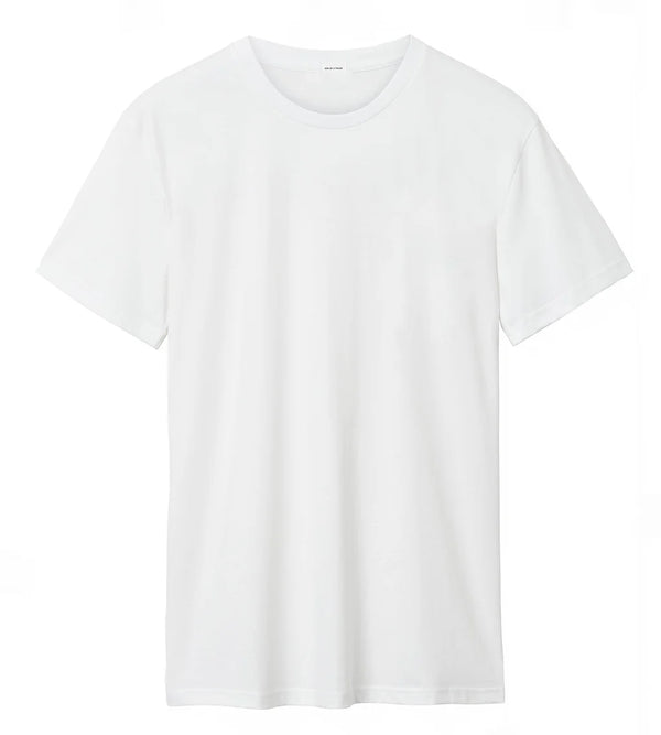 White O-neck Cotton T-Shirt (Son of a Tailor) - Camisa BUND