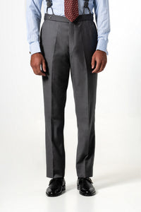Fil a fil Stone Gray Wool Suit